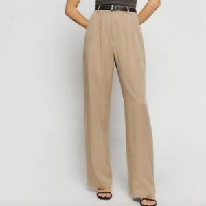 Reformation Mason Pant in Khaki